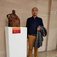 我校美术教师王佳参加“光辉历程——历史...
