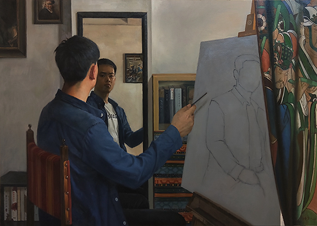 观己之三-120×170CM-布面油画-2019.jpg